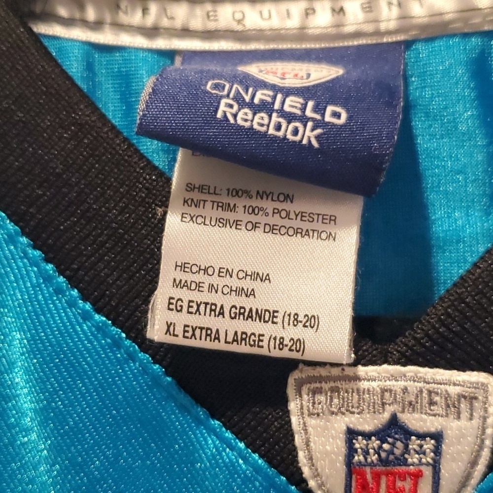 Carolina Panthers Jake Delhomme #17 Jersey Youth Size XL (49) - Picture 3 of 5